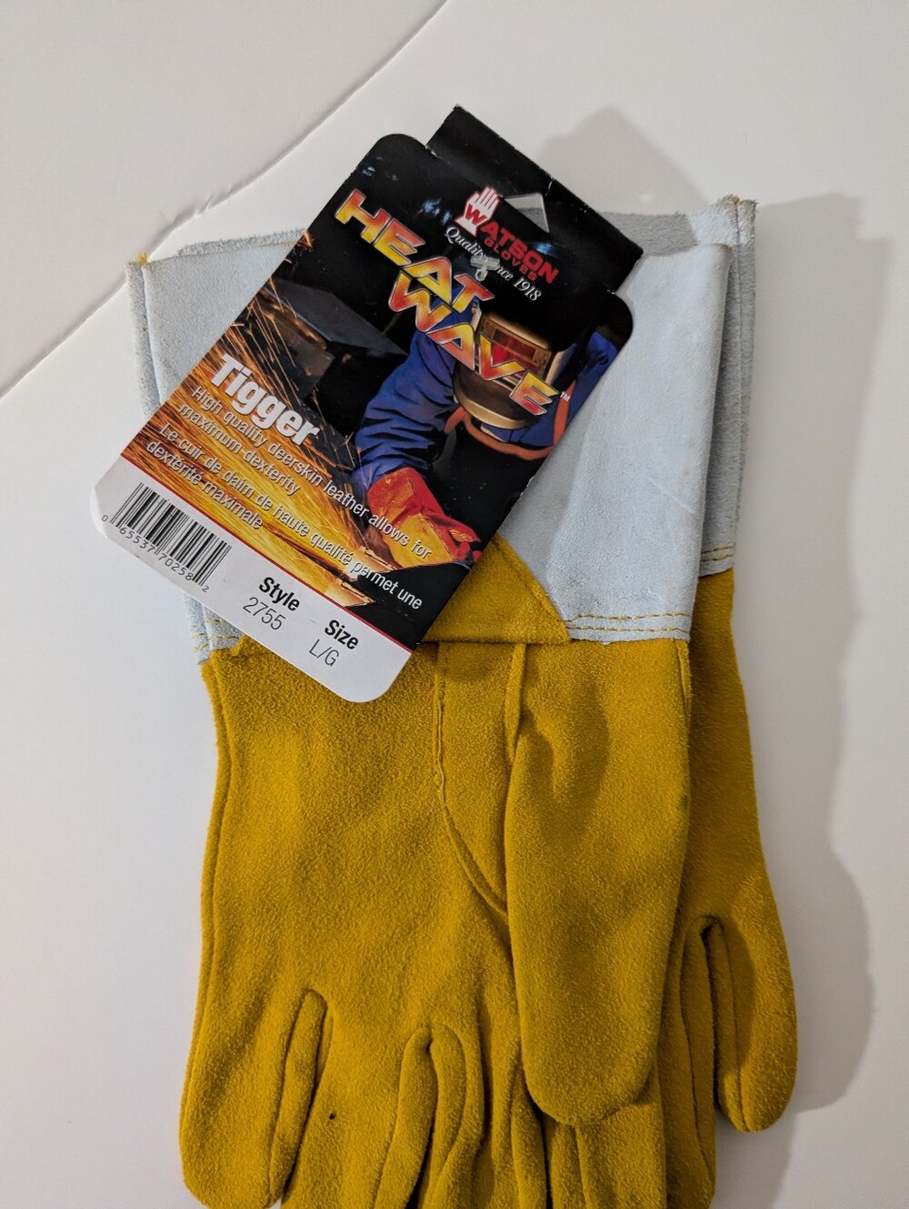 Watson "Tigger" Deer skin  Work Gloves